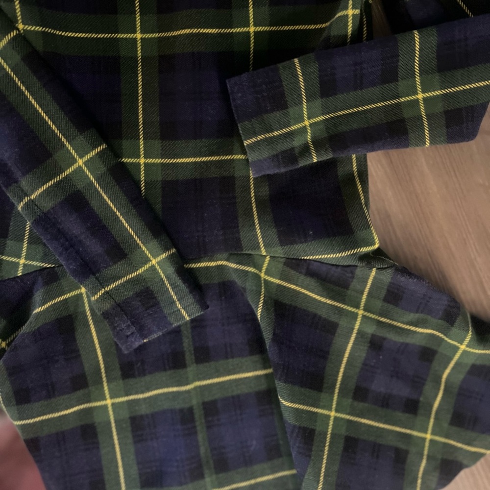 POLO RALPH LAUREN
Kids' Plaid Stretch Mesh Polo Dress In St Andrew Gordon - Picture 14 of 16